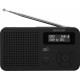 Radio cyfrowe DAB+,FM RDS, SRD 7210B Bluetooth 5.0 LCD Akumulator 