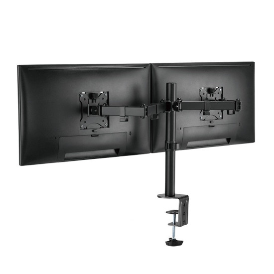 Uchwyt do 2 x monitor 17-32 cali, ramie 390 mm 
