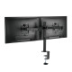Uchwyt do 2 x monitor 17-32 cali, ramie 390 mm 