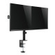 Uchwyt do 2 x monitor 17-32 cali, ramie 390 mm 