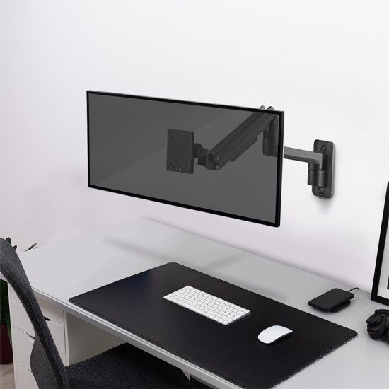 Uchwyt do monitora 17-49 cali, aluminiowy, max 20kg 