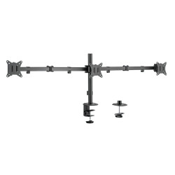 Uchwyt na 3 monitory 17 -27 cali, max 7kg na ramie 