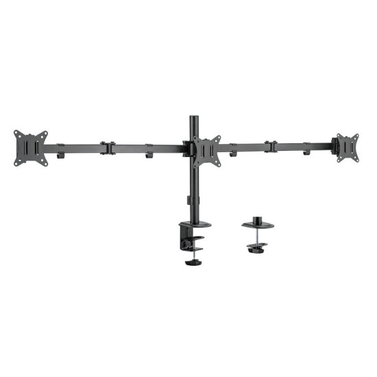 Uchwyt na 3 monitory 17 -27 cali, max 7kg na ramie 