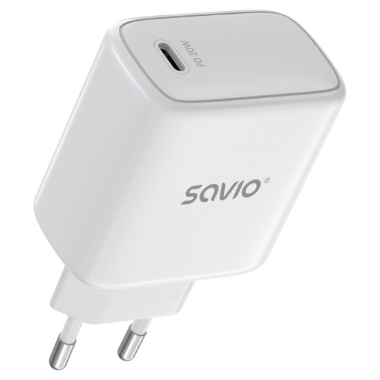 Ładowarka sieciowa 20W Power Delivery 3.0, Biała LA-14