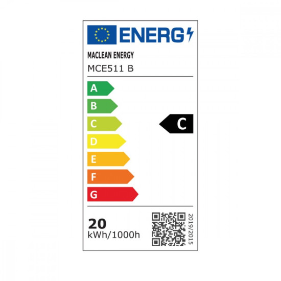 Lampa LED 20W IP65 MCE511 B 