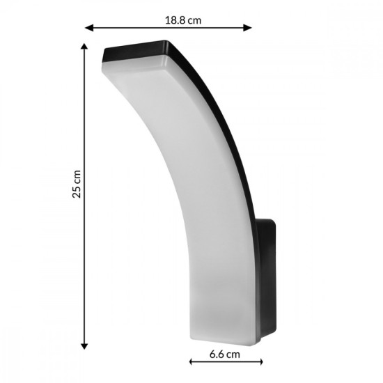 Lampa LED 20W IP65 MCE511 B 