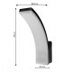 Lampa LED 20W IP65 MCE511 B 