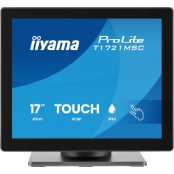 Monitor 17 cali T1721MSC-B3 pojemnościowy 10pt.,TN, IPX3, HDMI, VGA, 5ms, 5:4, 2x2W, 7h