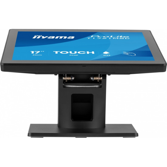 Monitor 17 cali T1721MSC-B3 pojemnościowy 10pt.,TN, IPX3, HDMI, VGA, 5ms, 5:4, 2x2W, 7h