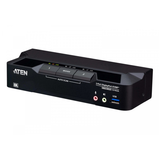 *2-Port USB 3.0 8K DP KVMP Switch 