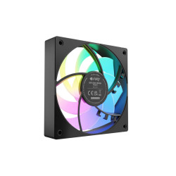 Wentylator Fury Sai S12 ARGB PWM czarny 