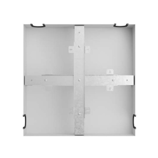 Stelaż zapasu kabla 400x400 szary  AK-3144-S 