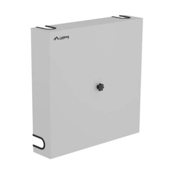 Stelaż zapasu kabla 500x500 szary  AK-3155-S 