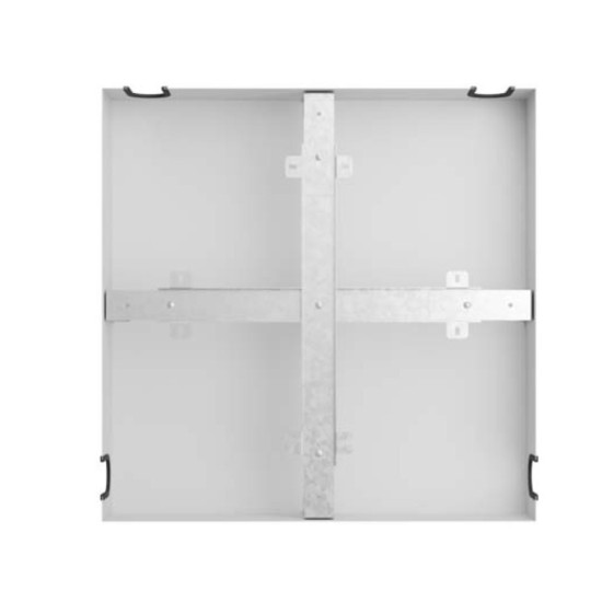 Stelaż zapasu kabla 500x500 szary  AK-3155-S 