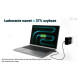 Ładowarka USB-C GaN Charger PD 100W czarna