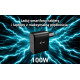 Ładowarka USB-C GaN Charger PD 100W czarna