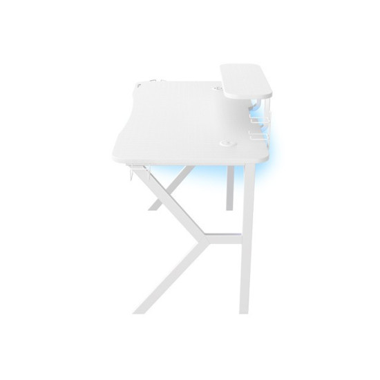 Biurko Gamingowe Genesis Holm 320 RGB białe 