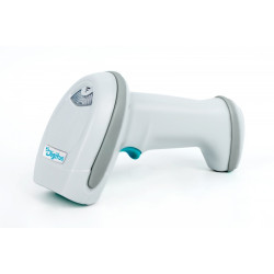 Zaawansowany czytnik kodów kreskowych przewodowy USB-RJ45 2m, 1D/2D 2m/s, IP52, stojak w zestawie