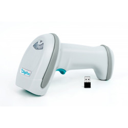 Zaawansowany czytnik kodów kreskowych bezprzewodowy USB-RJ45 2m, 1D/2D 2m/s, IP52, stojak w zestawie