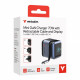 Ładowarka Smart Mini GaN 70W wysuwany kabel USB-C EU, UK, USA 