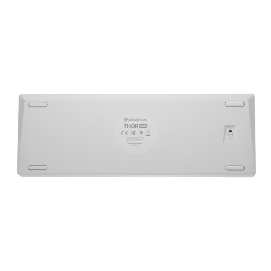 Klawiatura Genesis THOR 660 G2 US RGB biała 
