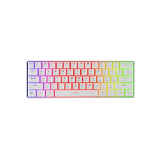 Klawiatura Genesis THOR 660 G2 US RGB biała 