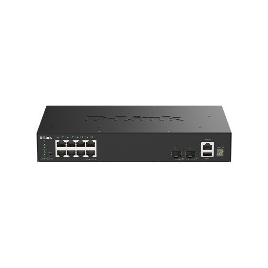 Przełącznik SMART DGS-1530-10/E 8 portów GE + 2 porty 10G SFP+
