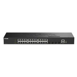 Przełącznik Smart DGS-1530-28/E 24 porty GE + 4 porty 10G SFP+