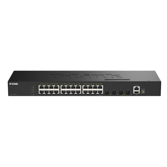 Przełącznik Smart DGS-1530-28/E 24 porty GE + 4 porty 10G SFP+