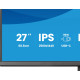 Monitor 27 cali Prolite XB2797QSNPH-B1,IPS,QHD,CAM,MIC,HDMI, DP, 4xUSB,75Hz, USB-C DOCK  96W, RJ45,KVM, 2x2W, 5MP WINDOWS HELLO, HAS 150,  350CD, 1ms 