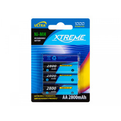 Akumulator R6 NiMH AA 2800mAh XTREME 4 sztuki