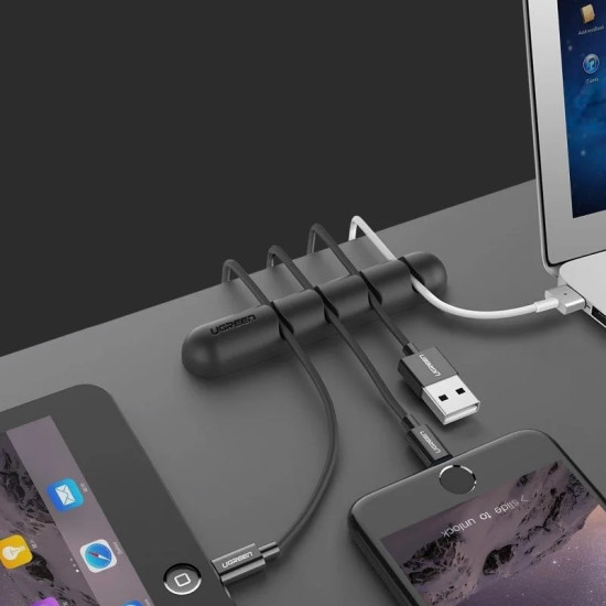 Organizer do kabli 4 sloty - 2 sztuki czarny