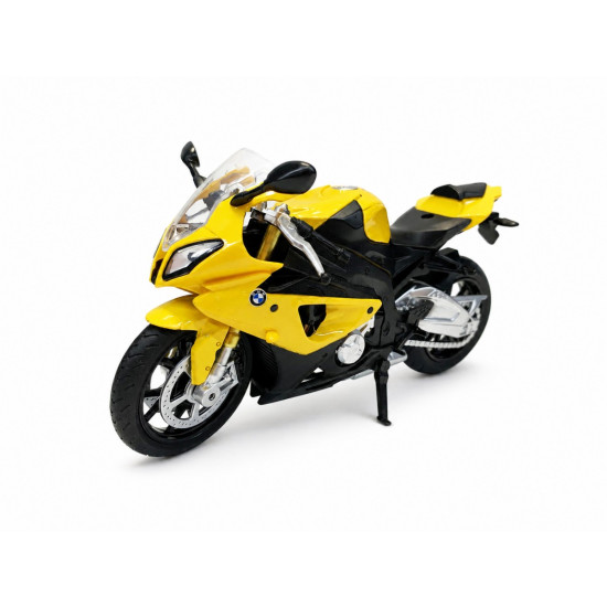 Motocykl MSZ 1/12 BMW S1000 RR żółty 