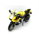 Motocykl MSZ 1/12 Yamaha YZF-R1 żółty 