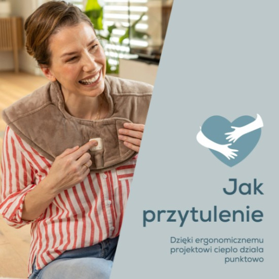 Poduszka grzewcza na ramiona HK165 taupe 