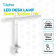 Lampa biurkowa LED, 50 cm, 1025 lm, 7 W, temp. barw 3000K-6500K, biała