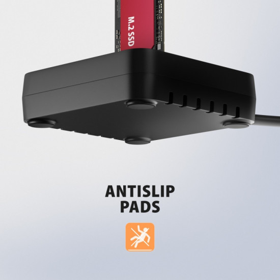 Stacja dokująca USB-C 3.2 Gen 2 - ADSA-M2C11L 1xNVMe M.2 10Gbps