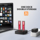 Stacja dokująca USB-C 3.2 Gen2x2 - 2 x NVMe M.2 20Gbps ADSA-M2C22L 