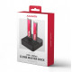 Stacja dokująca USB-C 3.2 Gen2x2 - 2 x NVMe M.2 20Gbps ADSA-M2C22L 