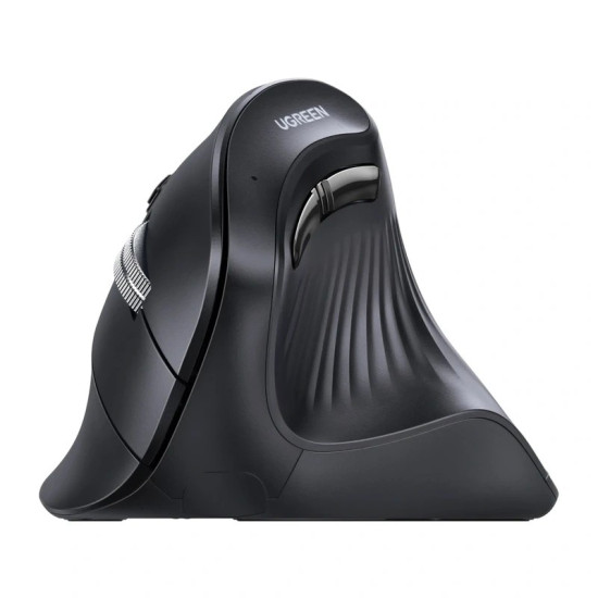 Mysz pionowa bezprzewodowa BT 2.4G MU008 czarna