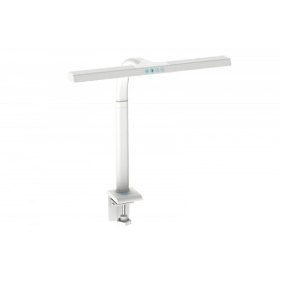 Lampa biurkowa LED, 50 cm, 1025 lm, 7 W, temp. barw 3000K-6500K, biała