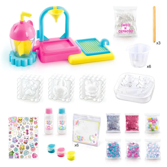 Zestaw kreatywny Projekt Squishy Fabryka Gniotków DIY 