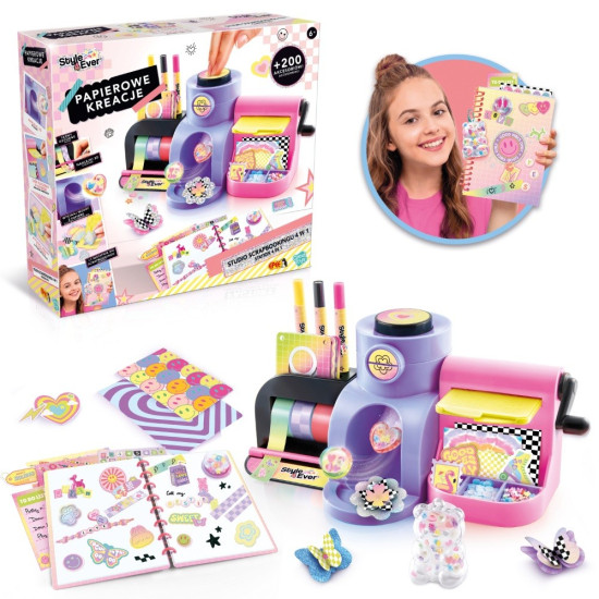 Zestaw Papierowe Kreacje Studio Scrapbooking 4w1 