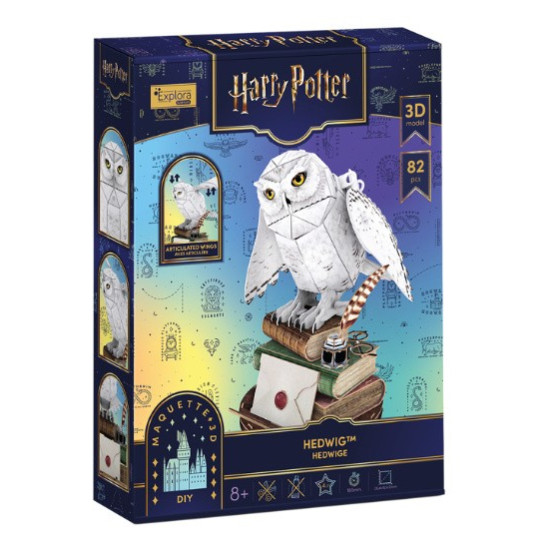 Puzzle 3D Harry Potter - Hedwiga 