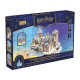 Puzzle 3D - Harry Potter Zamek Hogwart w śniegu LED 