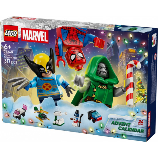 Klocki Super Heroes Marvel - kalendarz adwentowy 