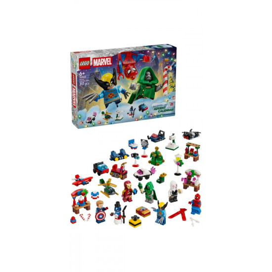 Klocki Super Heroes Marvel - kalendarz adwentowy 