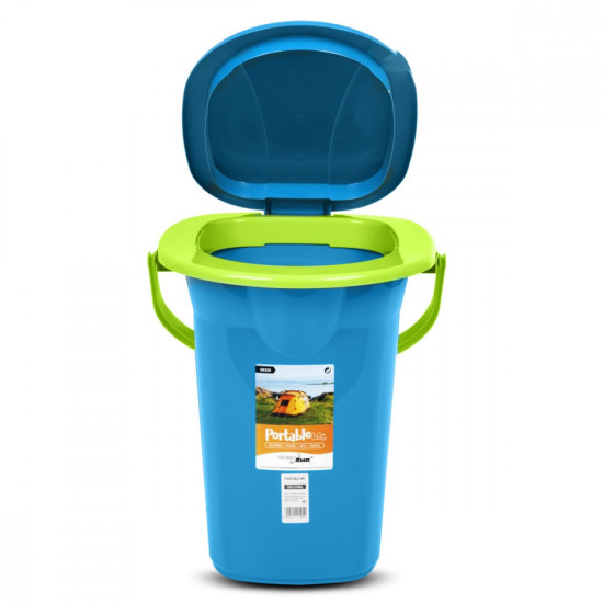 Toaleta turystyczna GB320BL morski-limonka