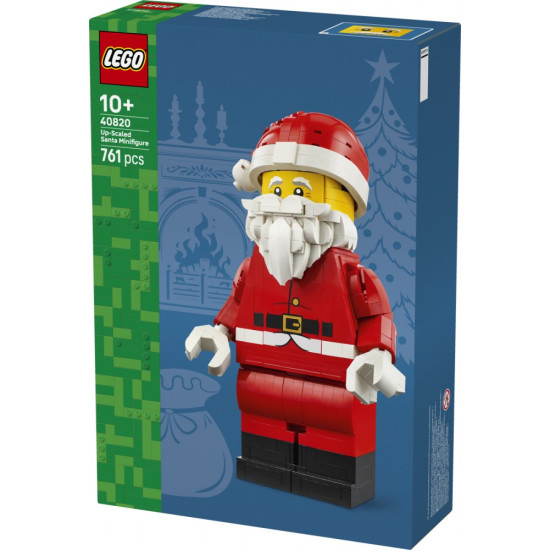 Klocki Iconic 40820 Powiększona minifigurka Świętego Mikołaja
