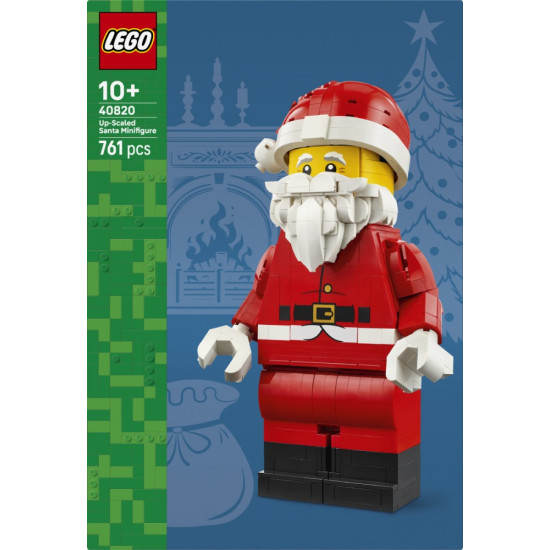 Klocki Iconic 40820 Powiększona minifigurka Świętego Mikołaja